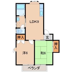 ファンシェット神前の物件間取画像